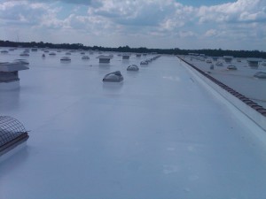silicone roof coating restoration