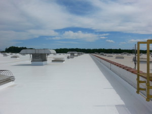 maintaining commercial roof coatings