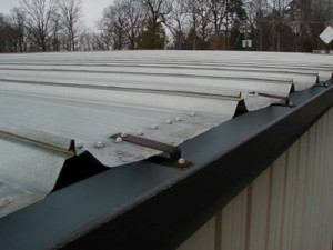 Metal is common among sustainable roofing material